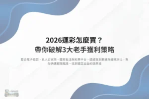 運彩怎麼買教學畫面,解析2026運彩下注流程與策略觀念